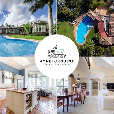 Maspalomas Golfside Luxury Villa San Bartolomé Dış mekan fotoğraf