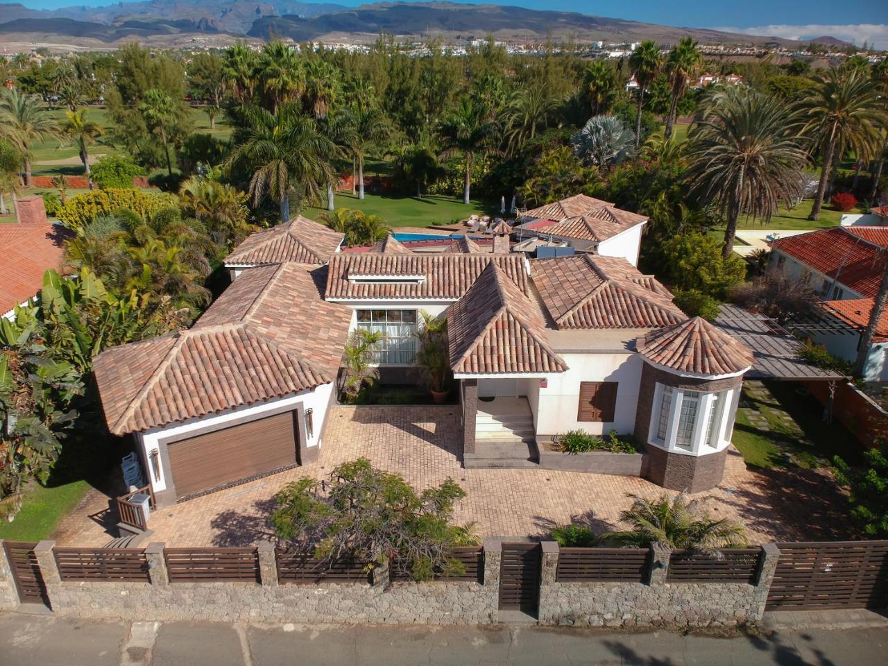 Maspalomas Golfside Luxury Villa San Bartolomé Dış mekan fotoğraf