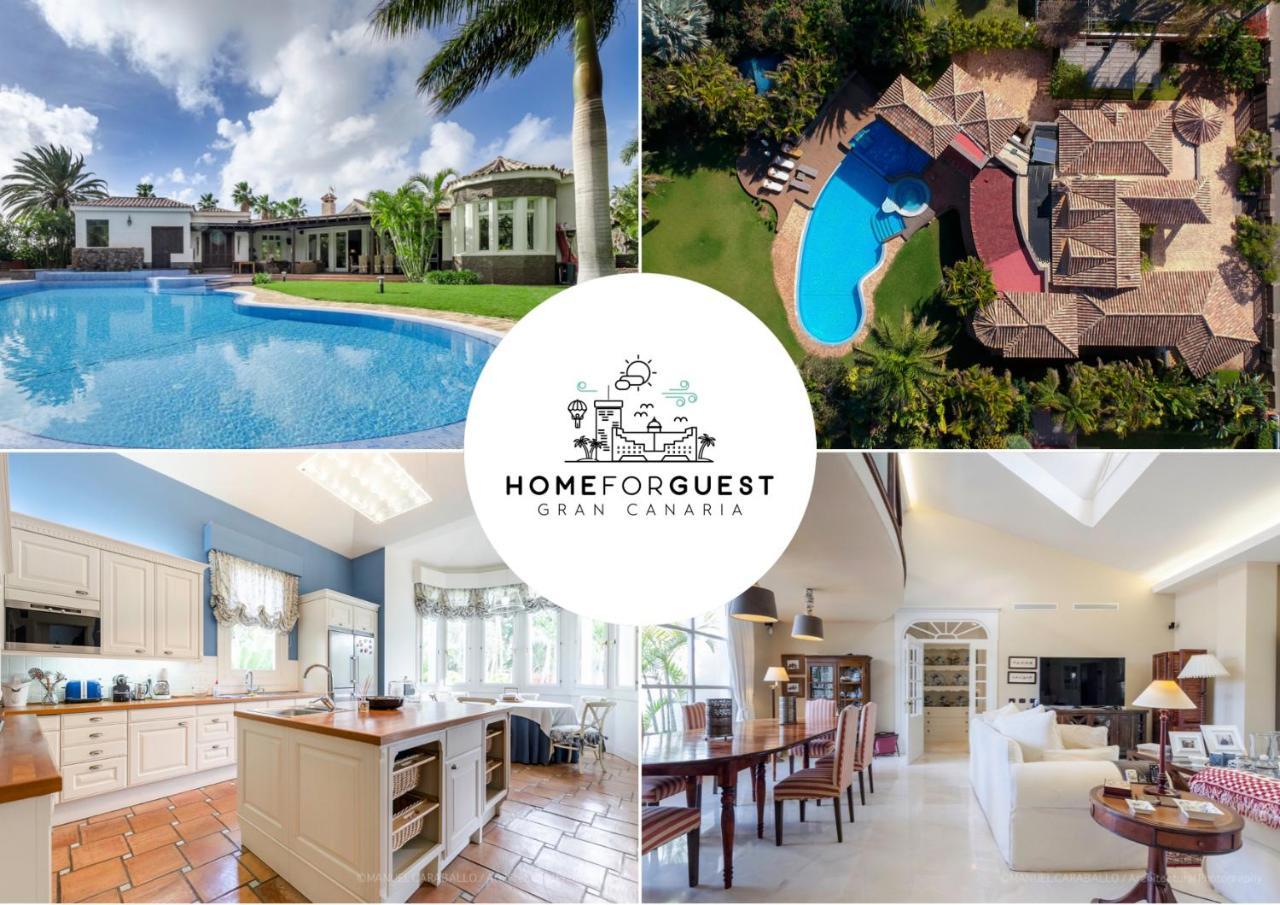 Maspalomas Golfside Luxury Villa San Bartolomé Dış mekan fotoğraf